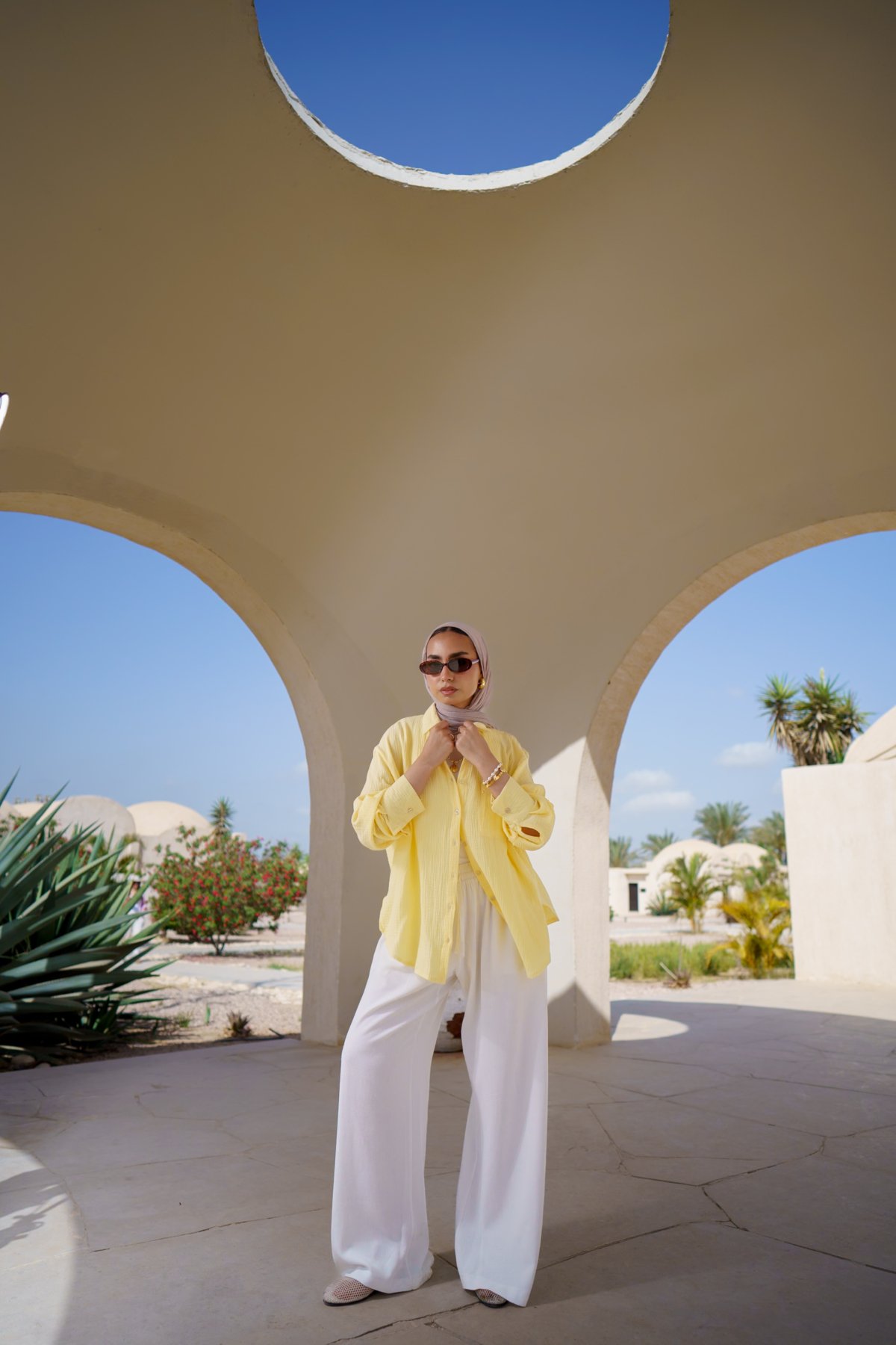 Comfy Linen pants - white