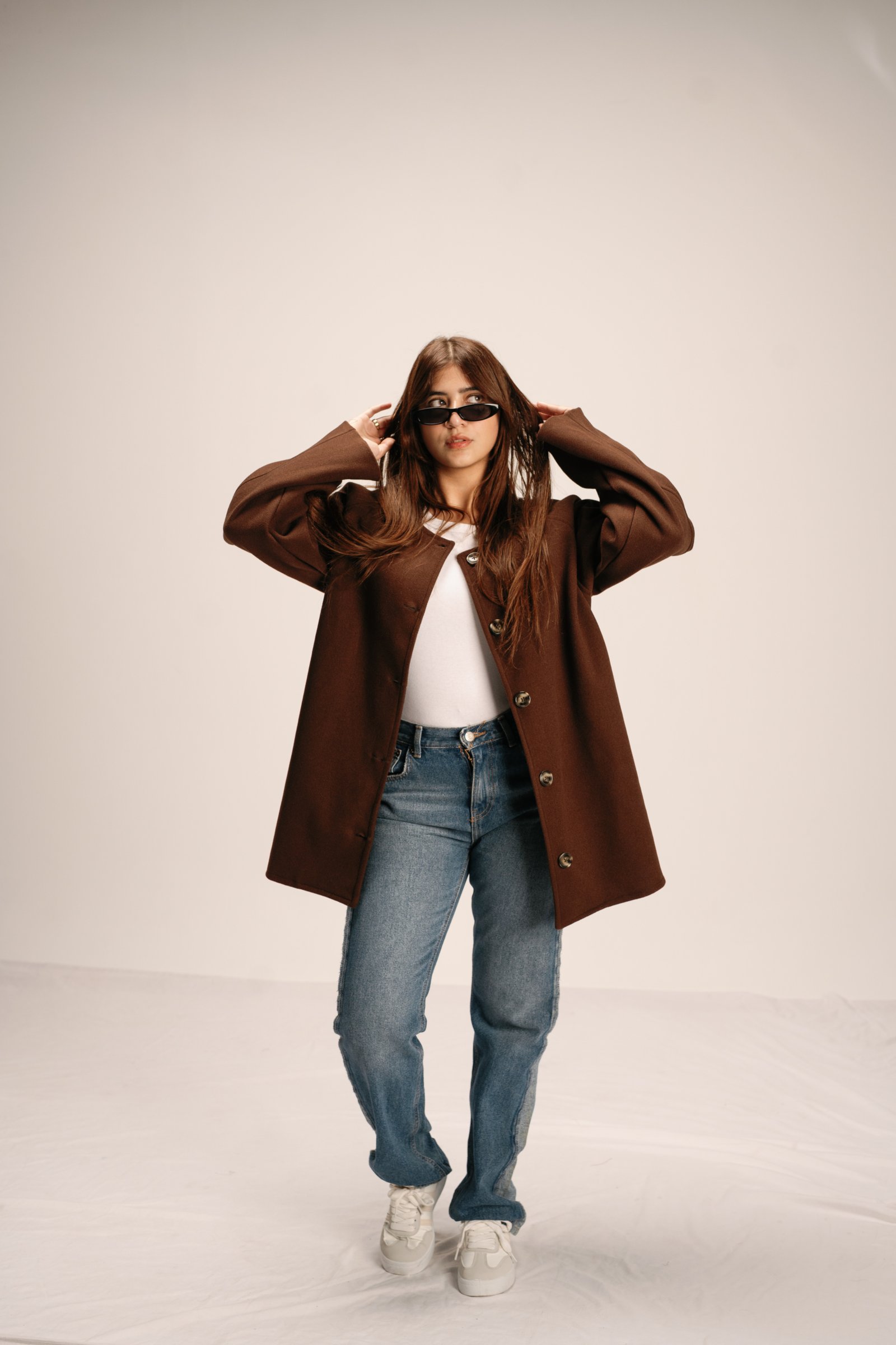 Short Overcoat – Brown